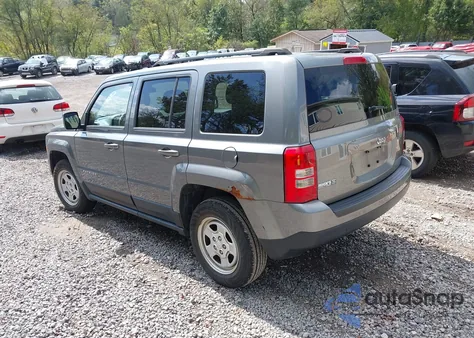 2011 Jeep Patriot Sport из США, поврежденный, VIN 1J4NT1GA1BD289347